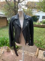 Bikerjacke Lederjacke schwarz 38 M Pull & Bear Hessen - Groß-Umstadt Vorschau