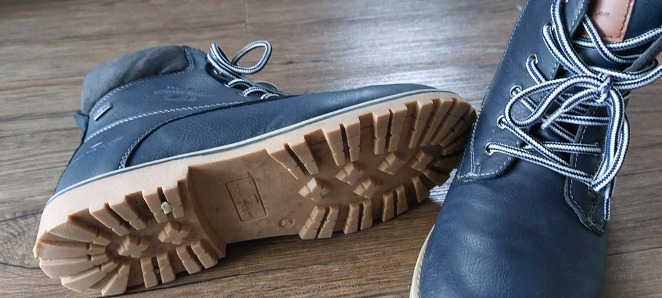 Winterschuhe TomTailor  blau Gr.40 in Illertissen