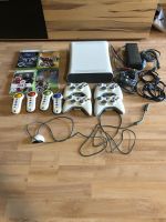 XBox 360 60GB 4 Controller und 4 Spiele Niedersachsen - Seevetal Vorschau