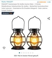 2 Solarlampen Garten Außenbeleuchtung led Nordrhein-Westfalen - Schloß Holte-Stukenbrock Vorschau