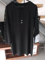 Monari Sweatkleid 38 schwarz mit Spitze Bayern - Berchtesgaden Vorschau