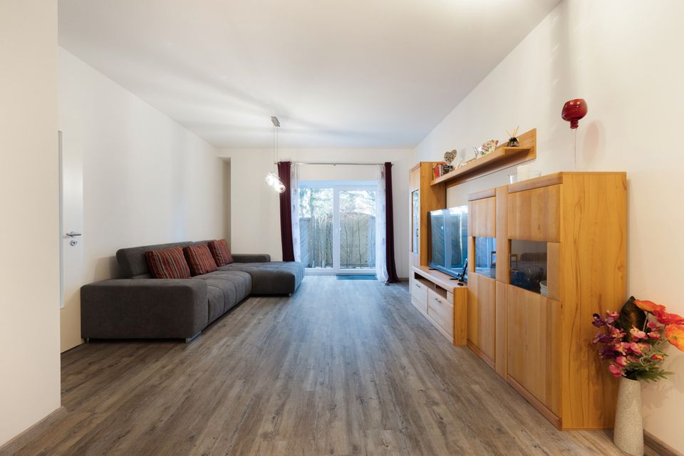 4-Zimmer-Wohnung mit Terrasse und Garten – Erstbezug nach Sanierung! in Geretsried