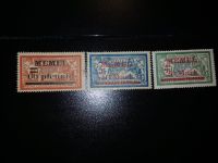 Briefmarken Memelgebiet 1921 Mi.Nr 36-39 Düsseldorf - Pempelfort Vorschau