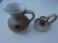 Keramik-Set, Vase (Krug-Form) + Kerzenhalter, Keramik, neu Sachsen-Anhalt - Klötze Vorschau