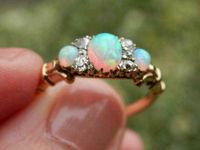 Opal & Diamant Ring Mecklenburg-Vorpommern - Wismar Vorschau