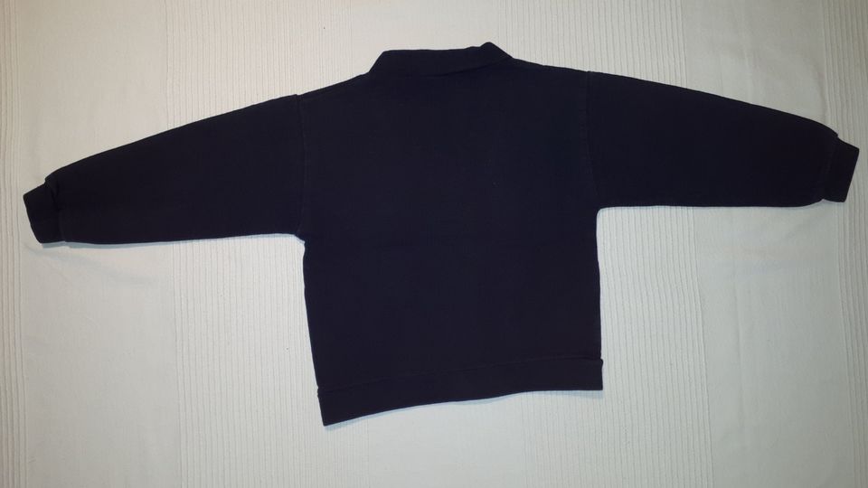 Gr. 86-92: dunkelblaue Sweat-Jacke zum Knöpfen von 3pommes in Feldkirchen-Westerham