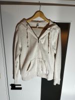 Damen Hoodie mit Reißverschluss in Weiß/Creme in Gr. L Niedersachsen - Brockum Vorschau