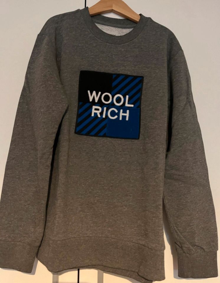 Woolrich Sweater Pullover grau Gr 10 (146/152) in Duisburg