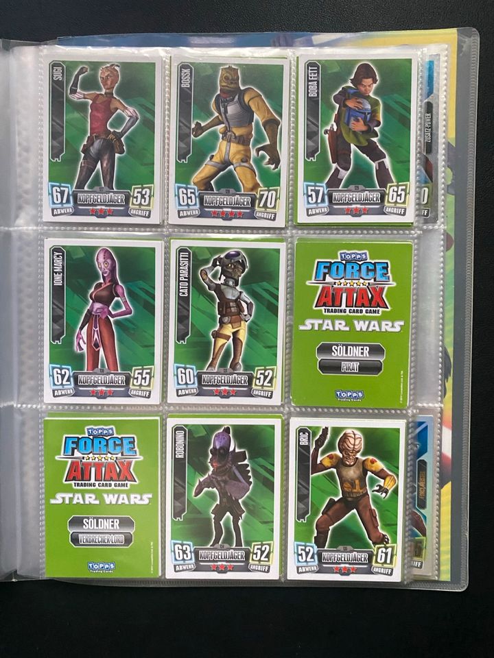 Star Wars Force Attax Series 2 in Langenwetzendorf