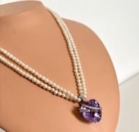 925 Silber ,,Verschluss“ Perlen Halskette mit 925 silberAnhänger Niedersachsen - Gifhorn Vorschau