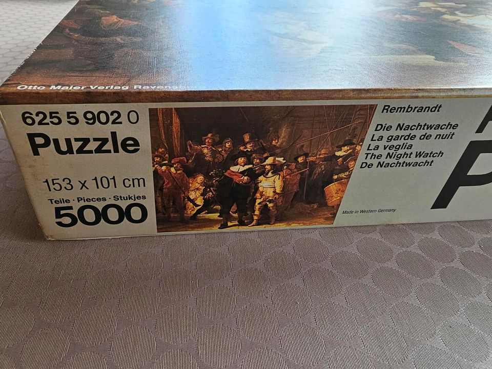 Puzzle 5000 Die Nachtwache Ravensburger Puzzel in Crailsheim