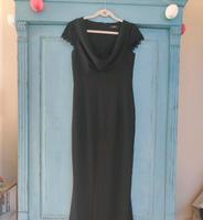 Esprit Kleid lang schwarz  mit Wasserfall Gr.36 Brandenburg - Neuruppin Vorschau
