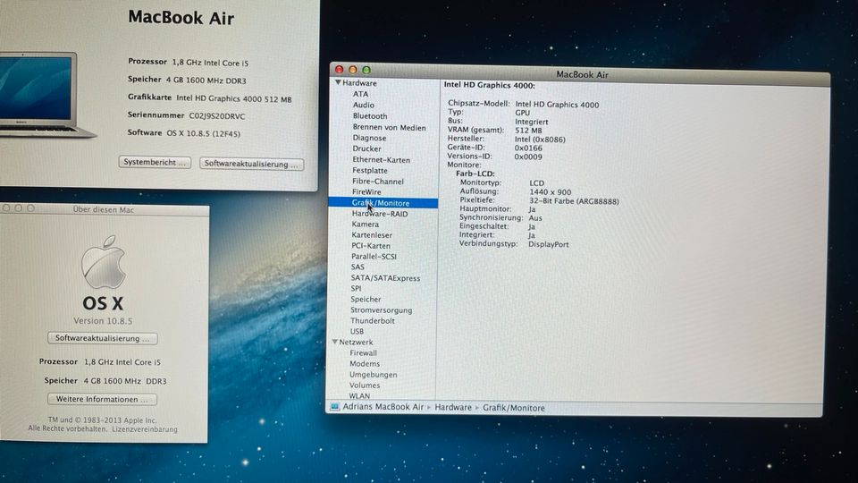 Mac Book Air 2012 13" in Stuttgart