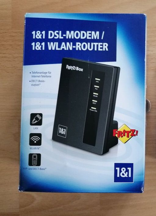 1&1 DSL-Modem/WLAN-Router in Pollenfeld
