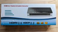 HDMI Switch & Audio Extractor für Beamer, Fernseher, etc. Baden-Württemberg - Berkheim Vorschau