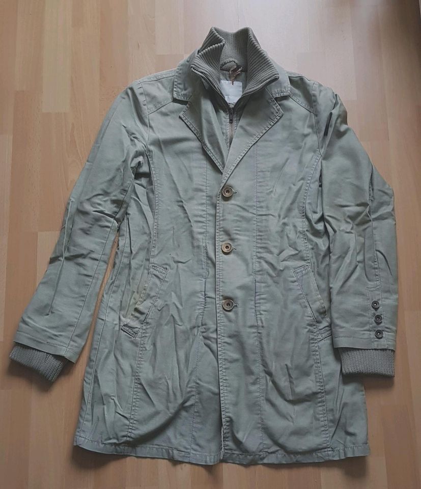 AMISU Übergangsjacke Mantel (Damen Gr. M/L/38/40 beige oliv grau) in Bad Homburg