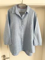 CECIL Bluse Leinen XL blau Sommer 3/4-Arm - TOP Niedersachsen - Weyhe Vorschau