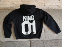 KING 01 Sweatshirt Hoodie Kapuzenpullover schwarz M Thüringen - Greiz Vorschau