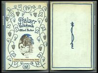 Albert Becker: Pfälzer Volkskunde -1925 Rheinland-Pfalz - Bad Dürkheim Vorschau