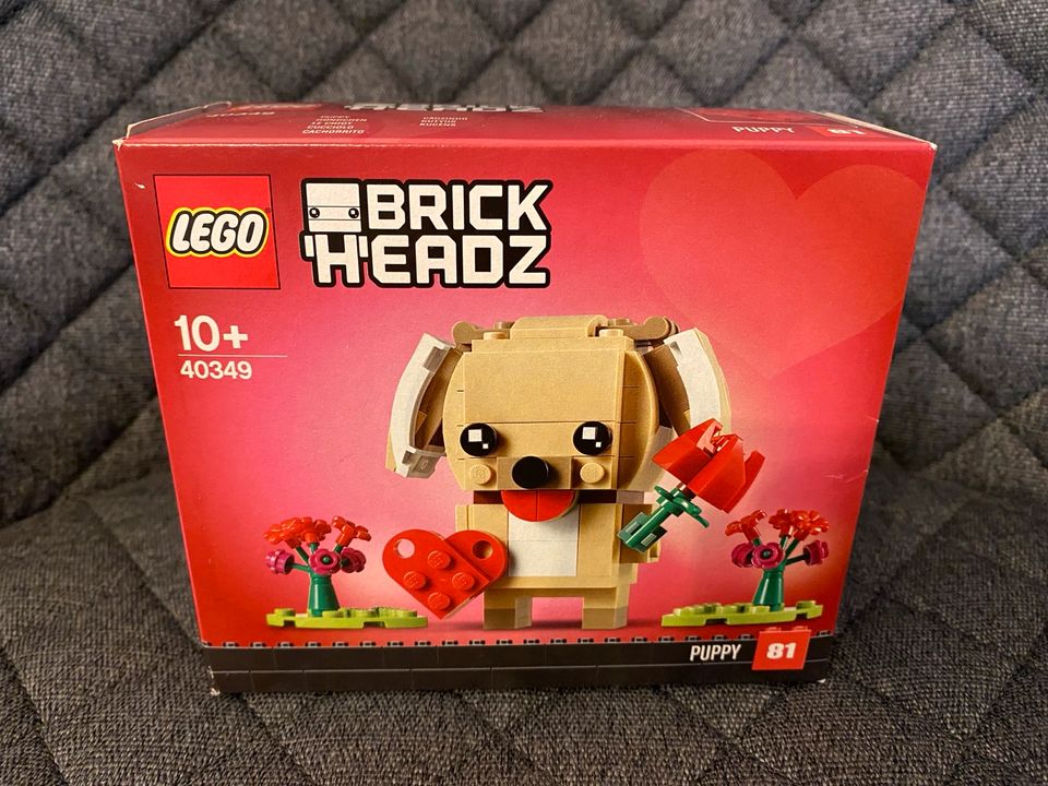 Lego Brick Headz 40349 - Valentinstag - Welpe Puppy BrickHeadzNEU in Westerrönfeld
