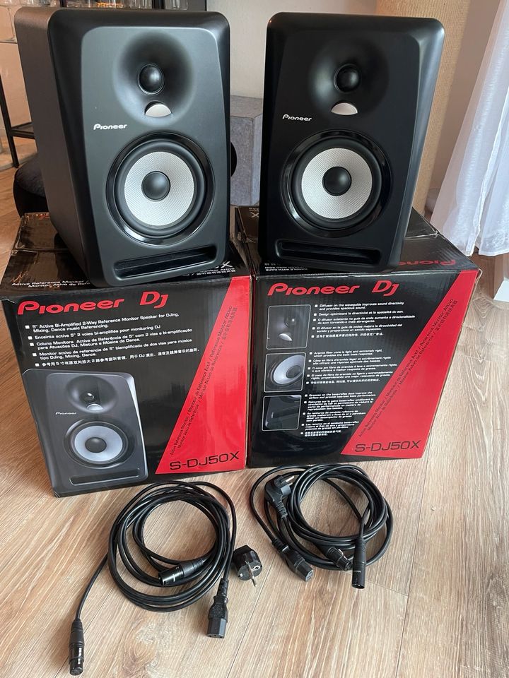 Pioneer S-DJ50X Boxen mit Kabel - Lautsprecher in Syke
