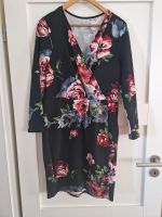 Kleid schwarz mit Rosenprint Rostock - Südstadt Vorschau