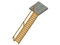 Massive Bautreppe NEU - KVH 6 x 20 cm, Bausatz mit 1x Handlauf Gröpelingen - Gröpelingen Vorschau