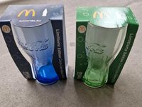 Coca Cola Glas, 2  Stück, 2020, McDonald's,  grün &blau Nordrhein-Westfalen - Meerbusch Vorschau