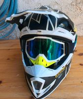 Helm FXR Rockstar Motocross Enduro Husqvarna Bike Brille Simson Sachsen-Anhalt - Bördeland Vorschau