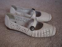 Schöne weiße Rieker Schuhe Ballerina Gr. 37 NEU Niedersachsen - Meine Vorschau