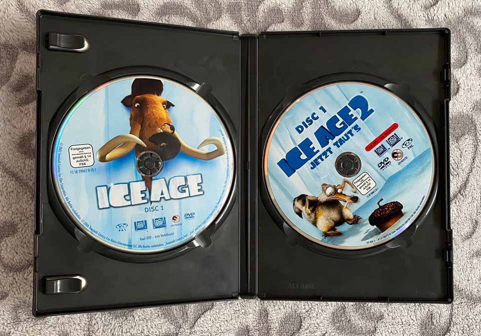 Ice Age & Ice Age 2 - Jetzt taut‘s DVD Doppelpack in Bitterfeld