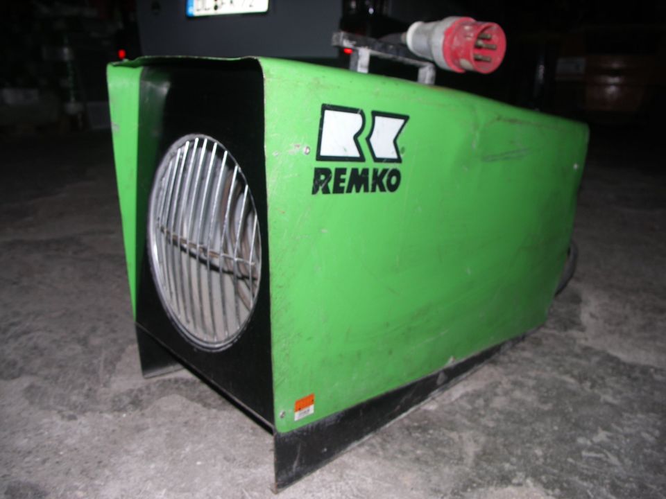 Remko Elektroheizer Bauheizer Elektrolüfter 18kW, 400V in Döbeln