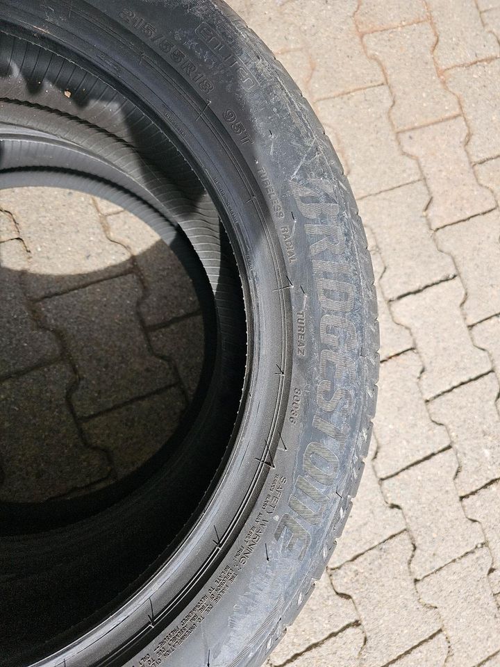 Bridgestone Reifen 215/55R18 in Titisee-Neustadt