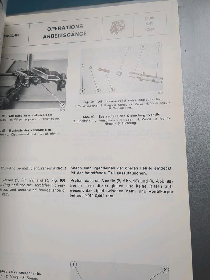 Magirus LKW Oldtimer Iveco Turbostar Werkstatt Handbuch Motor in Selters