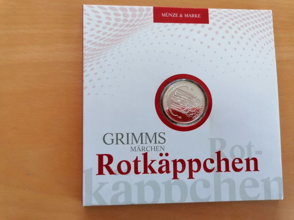 BRD 20 Euro PP 2016 A Grimms Märchen Rotkäppchen + Marke Post in Freilassing