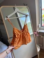 Süßes luftiges Top Orange Größe M Bayern - Regensburg Vorschau