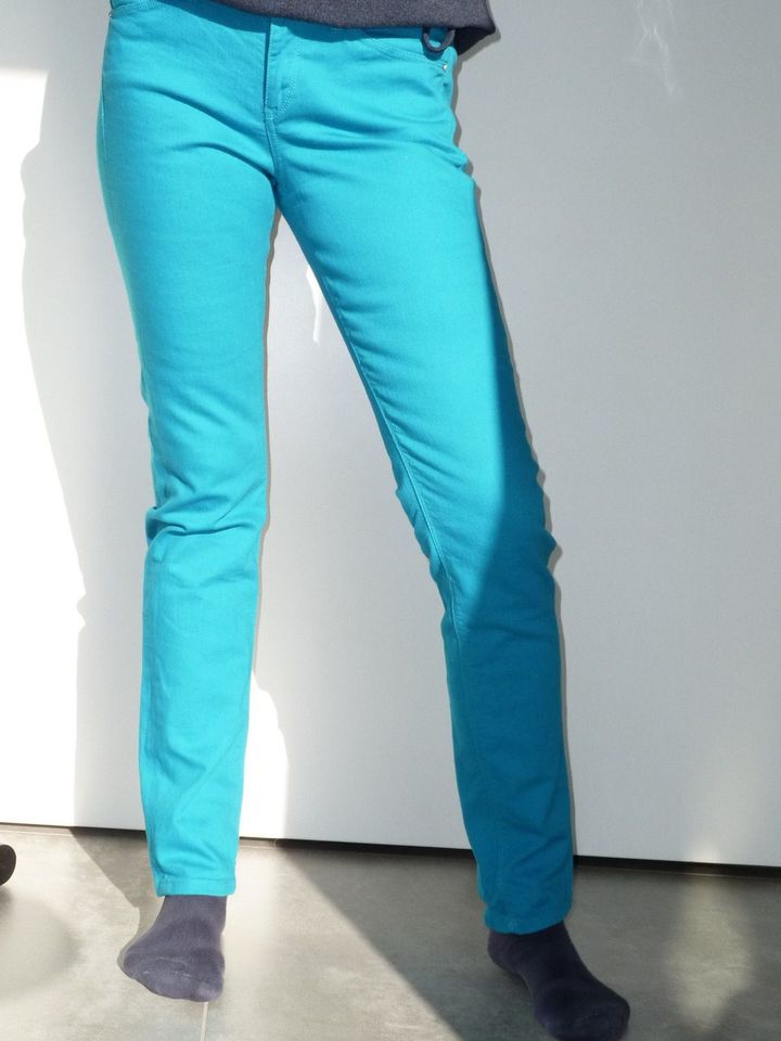 MEXX-Damen Jeans Fb. türkis W 27 / L 33 Skinny / NEUWERTIG! in Geldern