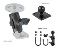 RAM Mounts Basisplatte rechteckig (2 x 1,7 Zoll) - B-Kugel (1") Bayern - Schwebheim Vorschau