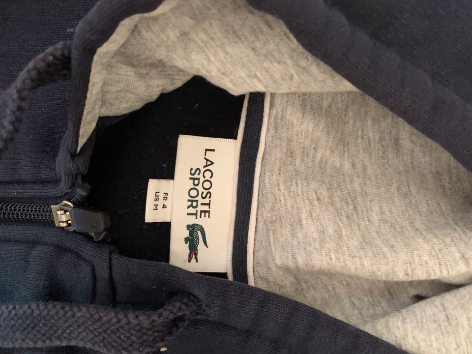 Lacoste Pullover Jacke sweatjacke zip in Hennigsdorf