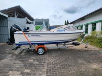QUICKSILVER 500 FISH Motorboot inkl. Mercury 50PS Motor Nordrhein-Westfalen - Paderborn Vorschau