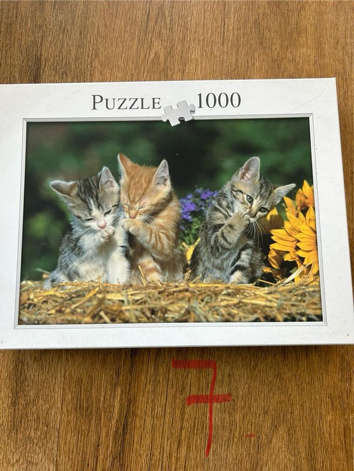 7 Puzzle 1000 Teile in Bremervörde