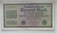 Notgeld Inflationsgeld Deutschland 1000 Mark Banknote Sachsen - Hainewalde Vorschau