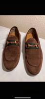 Gucci Halbschuhe aus Wildleder Braun Original gepflegt Berlin - Mitte Vorschau