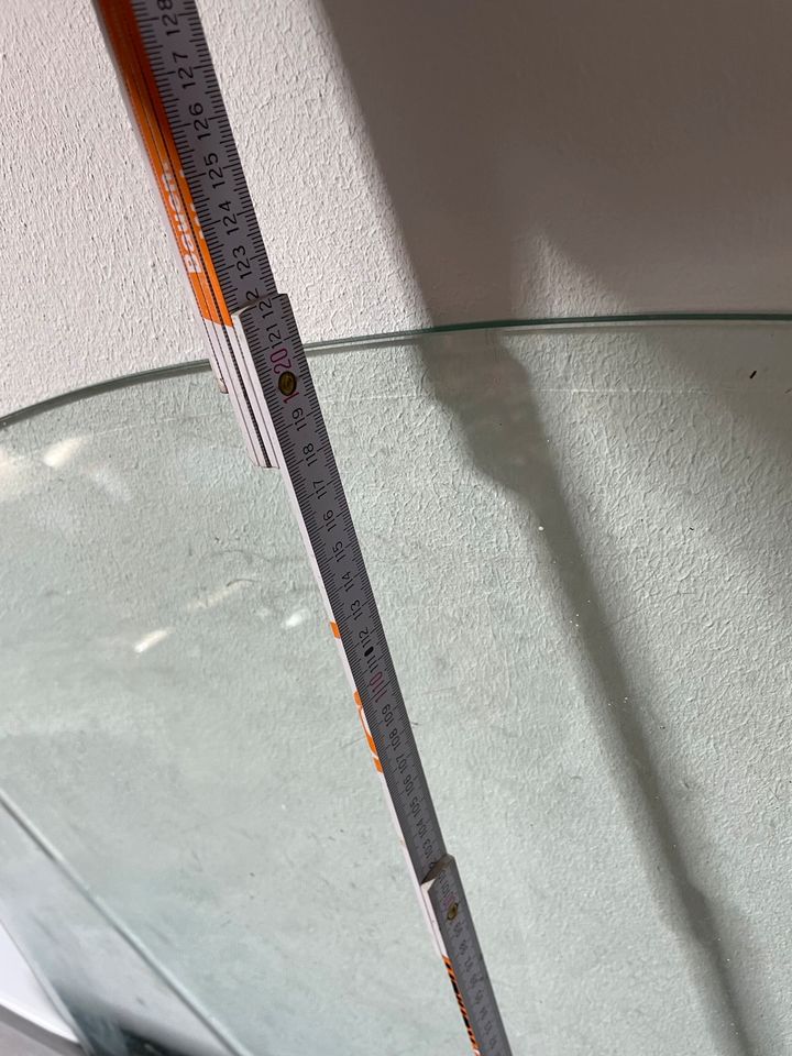 Ofenscheibe 120 x 100 Glas Funkenschutzplatte Funkenschutzscheibe in Borgentreich