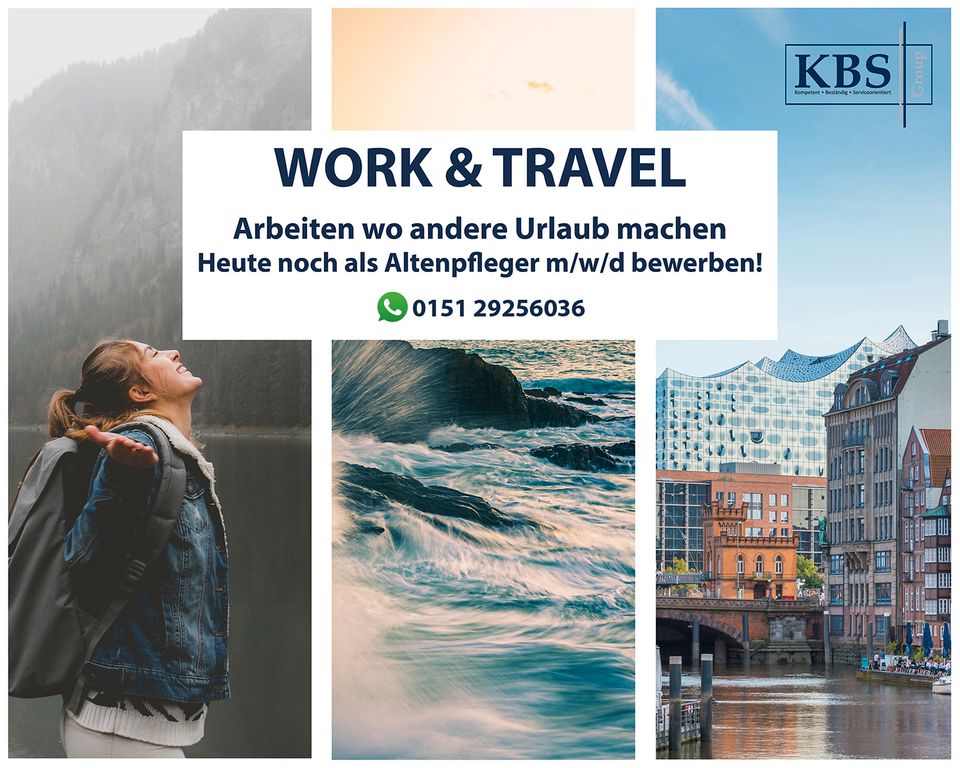 Altenpfleger m/w/d ab 3800 € Brutto Work & Travel Team Stuttgart in Baden-Baden