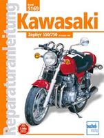 Kawasaki Zephyr 550 + 750 Reparatur Anleitung Werkstatt Hand Buch Bayern - Heinrichsthal Vorschau