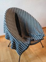 Poncho Hahnentrittmuster grau schwarz Baden-Württemberg - Merzhausen Vorschau