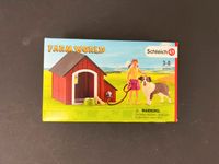 Schleich Set Farm World Hundehütte Spielzeug 42376 NEU Niedersachsen - Braunschweig Vorschau