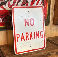 ORIG USA XL NO PARKING VERKEHRSSCHILD SCHILD PARKVERBOT MAN CAVE Nordrhein-Westfalen - Hamm Vorschau