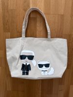 Karl Lagerfeld Shopper Canvas Tasche Tote Bag München - Hadern Vorschau